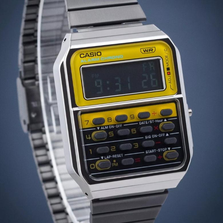 Casio Vintage CA-500WEGG-9BEF - Alarm dzienny