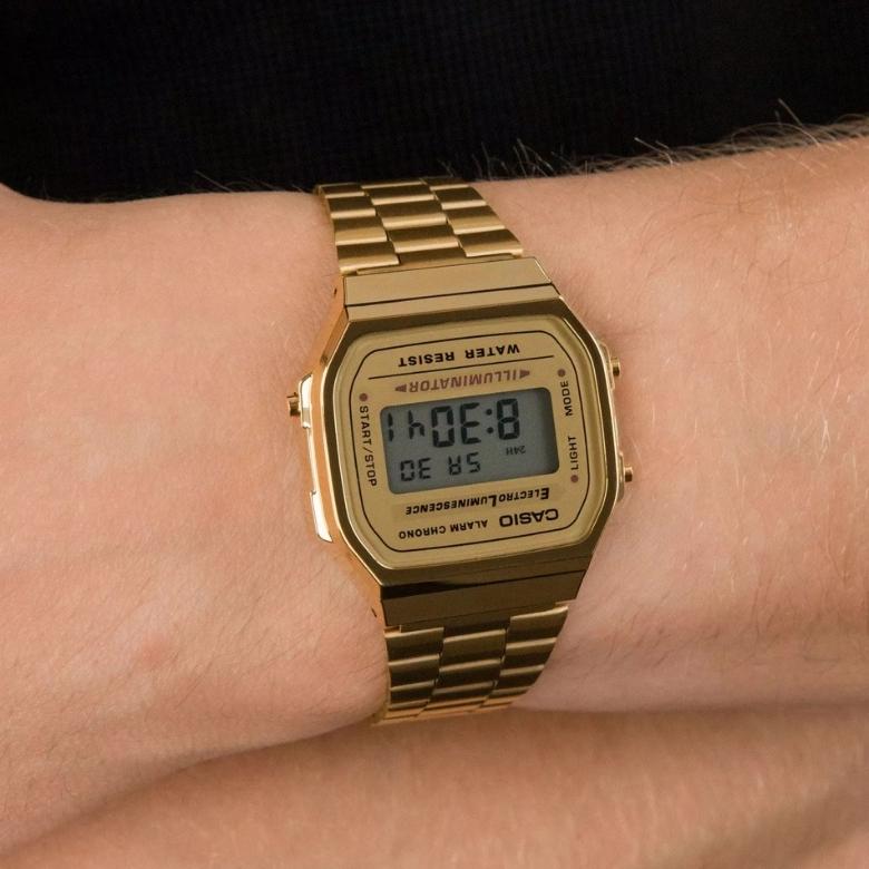Casio Vintage A168WG-9WEF (A168WG-9EF) - Szkiełko
