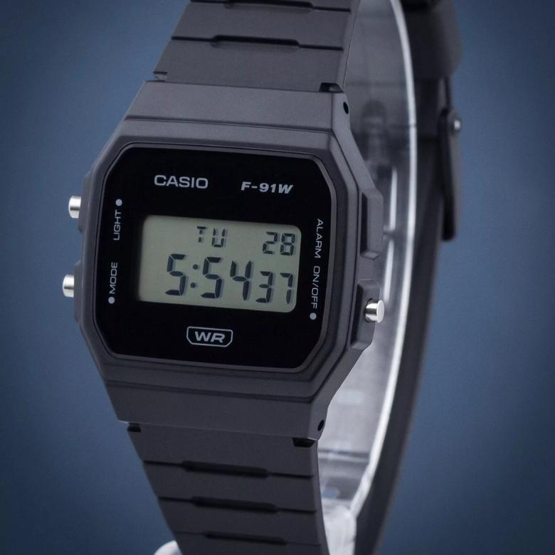 Casio F-91WB-1AEF - Kalendarz automatyczny