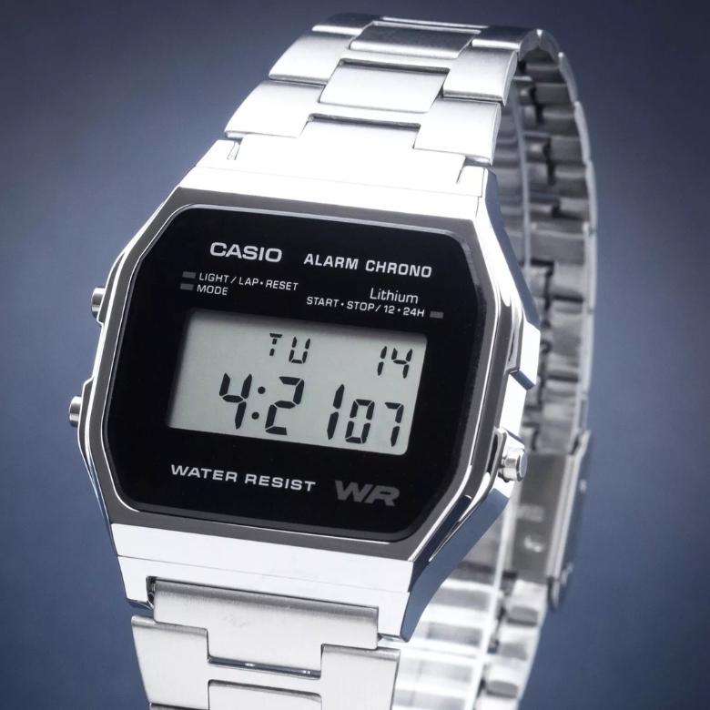 Casio Vintage A158WEA-1EF (A158WA-1DF) - Alarm dzienny