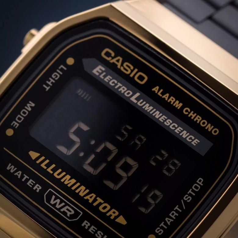 Casio Vintage A168WEGB-1BEF - Szkiełko