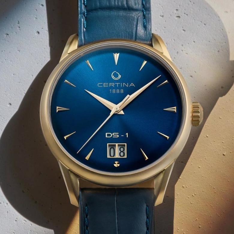 Certina C029.426.36.041.00 (C0294263604100) - Elegancki pasek wykonany ze skóry