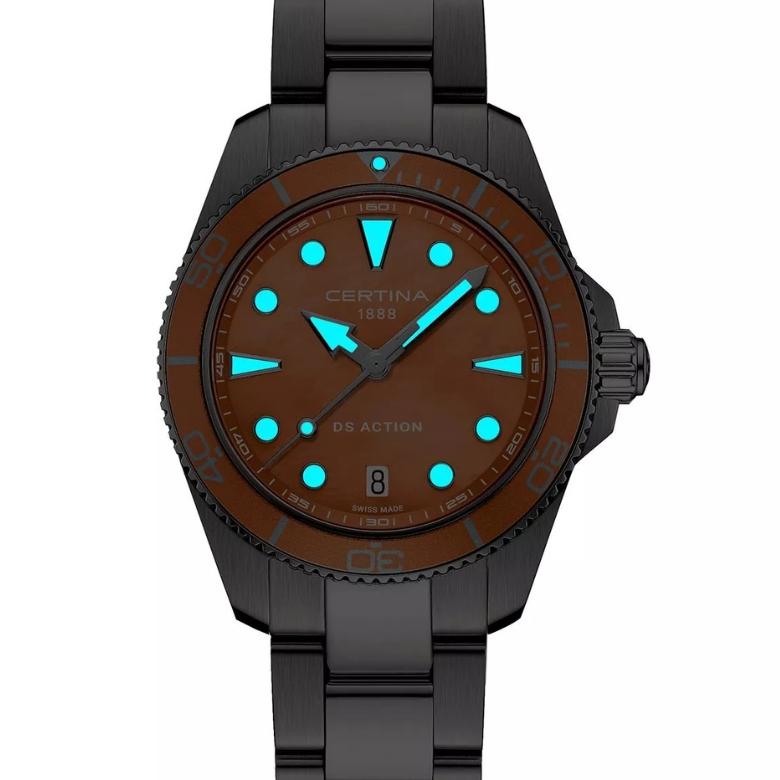 Certina C048.210.11.381.00 (C0482101138100) - Super-LumiNova®