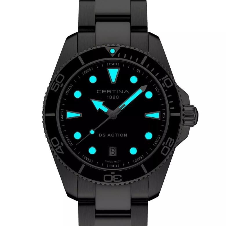 Certina C048.410.11.051.00 (C0484101105100) - Super-LumiNova®
