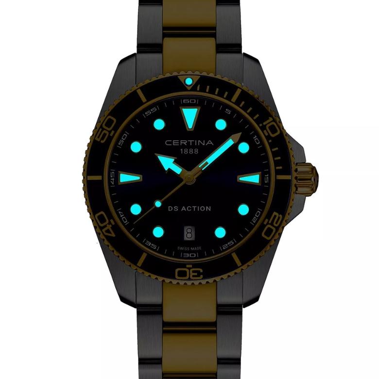 Certina C048.410.22.041.00 (C0484102204100) - Super-LumiNova®
