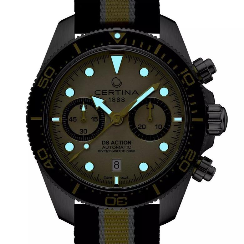 Certina C032.827.18.271.00 (C0328271827100) - Super-LumiNova®