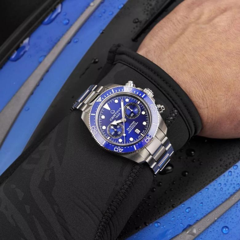 Certina C032.827.11.041.00 (C0328271104100) - Certina DS Action Diver Chrono – technologia dla nurków