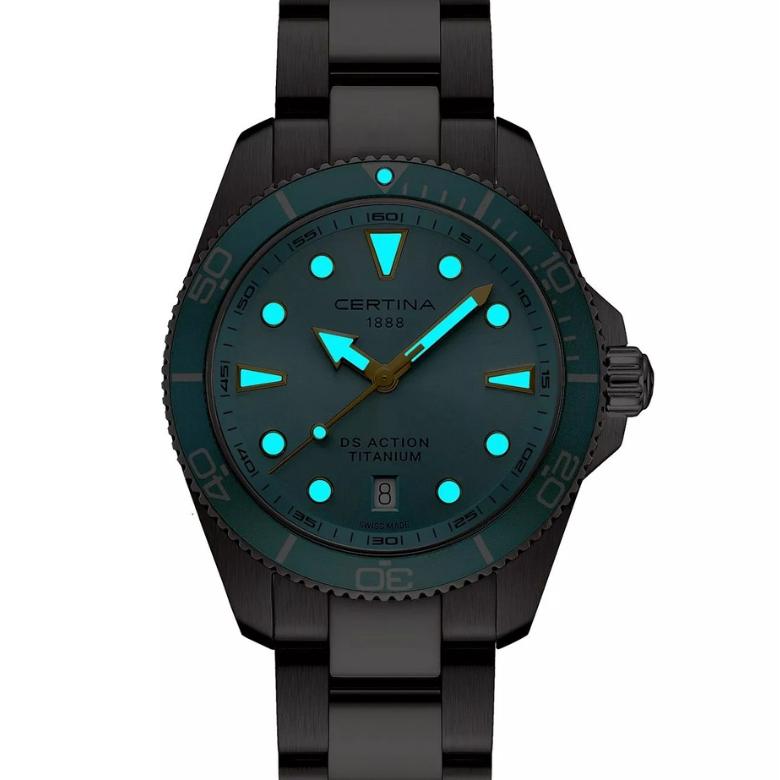 Certina C048.410.44.351.00 (C0484104435100) - Super-LumiNova®