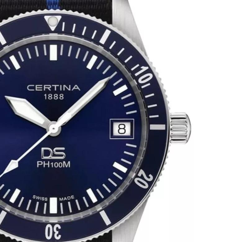 Certina C044.410.18.040.00 (C0444101804000) - Precyzja i praktyczność – datownik w zegarkach Certina