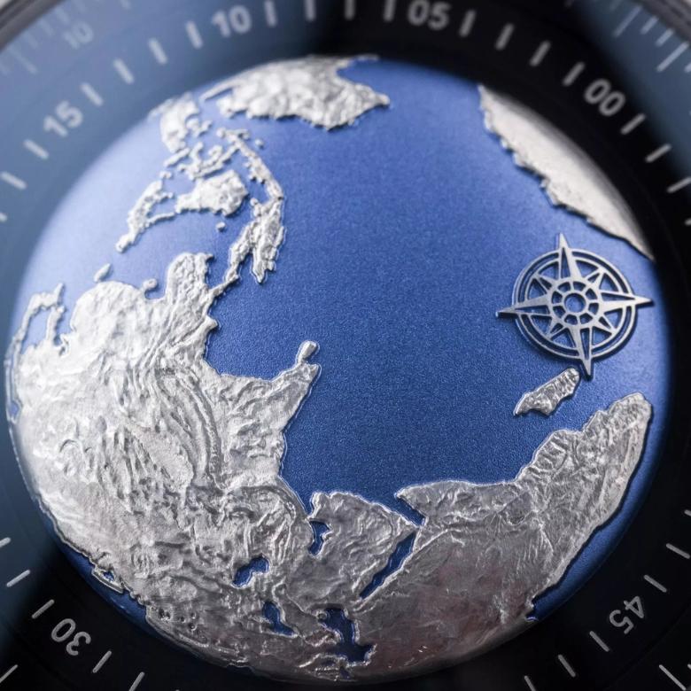 Ciga Design U033-TU02-W6U - Widok Ziemi jako motyw przewodni