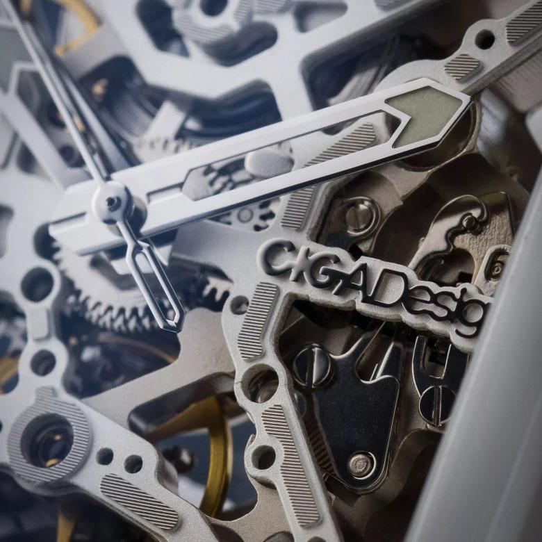 Ciga Design X012-PP02-W5PL - Precyzja mechanizmu