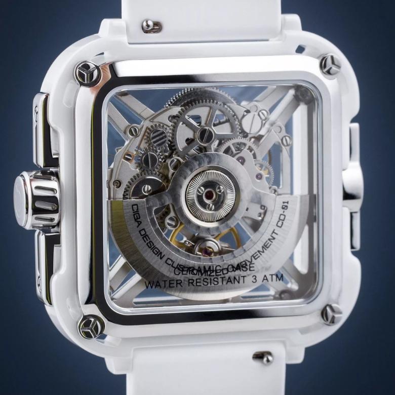 Ciga Design X012-WS02-W5WH - Autorski mechanizm automatyczny CD-01