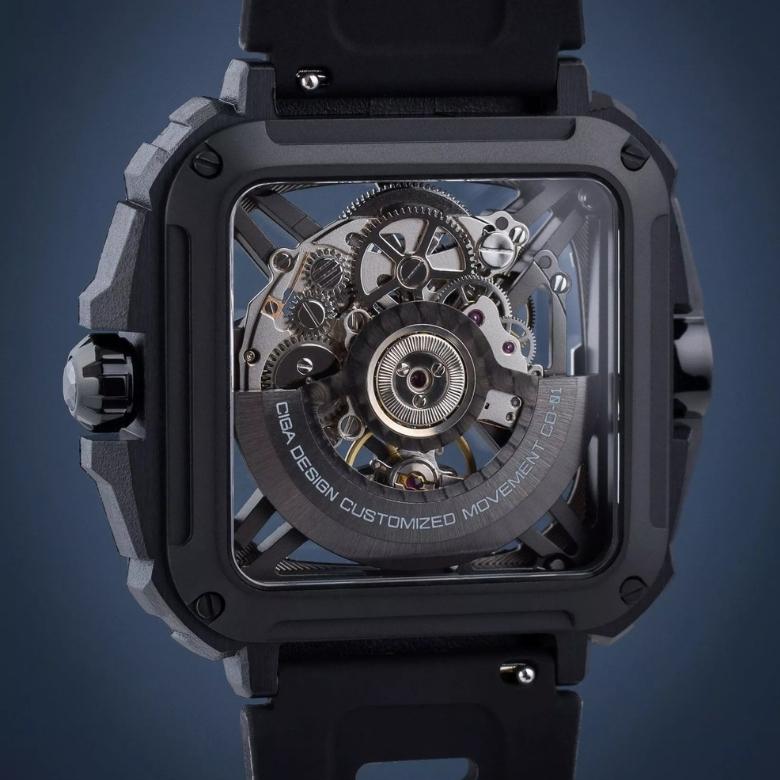 Ciga Design X051-BB01-W5B - Autorski mechanizm automatyczny CD-01