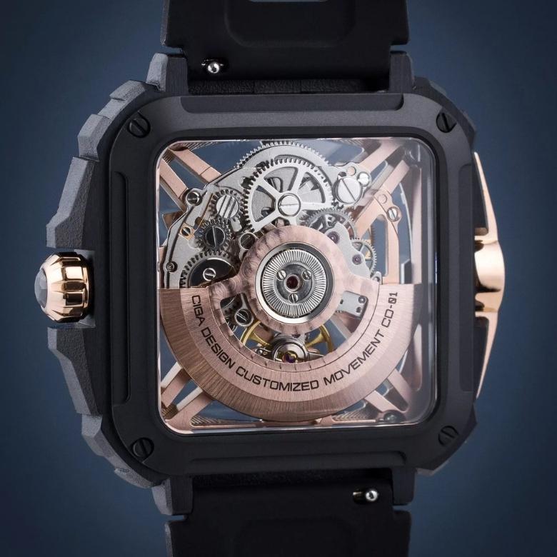 Ciga Design X051-BR01-W5B - Autorski mechanizm automatyczny CD-01