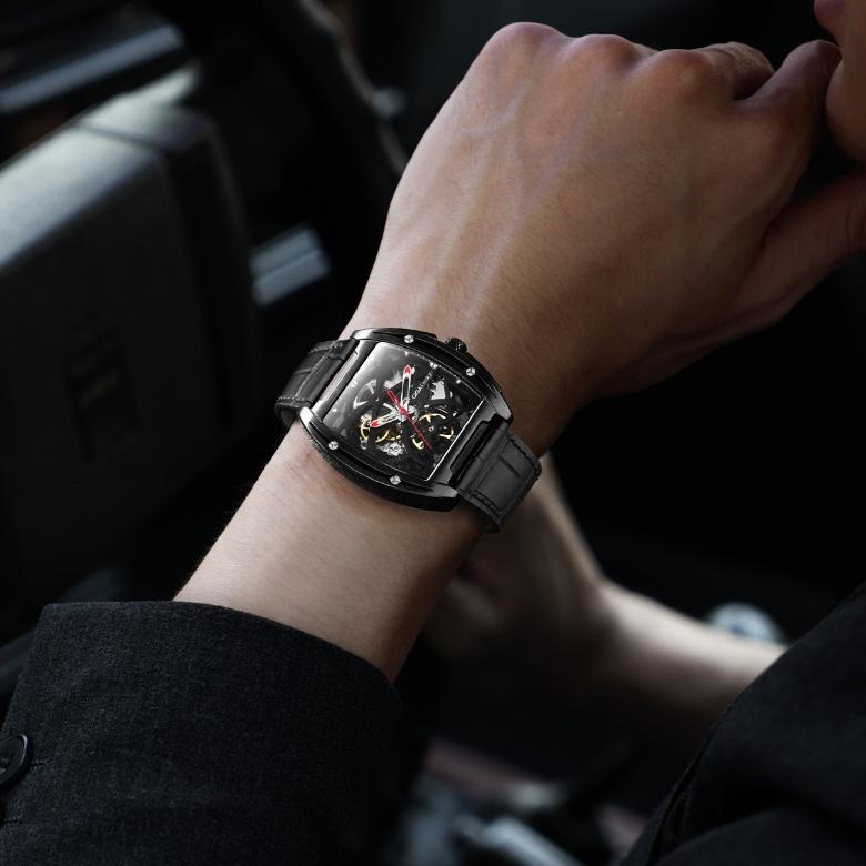 Ciga Design Z031-BLBL-W15BK - Kolekcja Modern Skeleton „Edge”