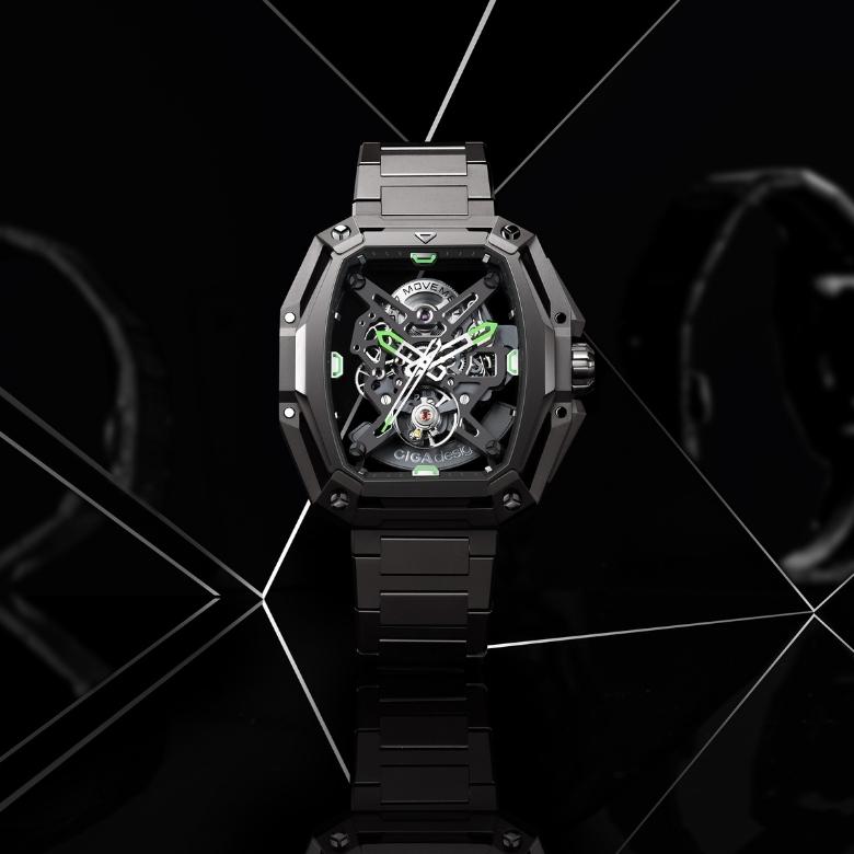 Ciga Design Z035-BB01-W1B - Wysokiej jakości szkło szafirowe