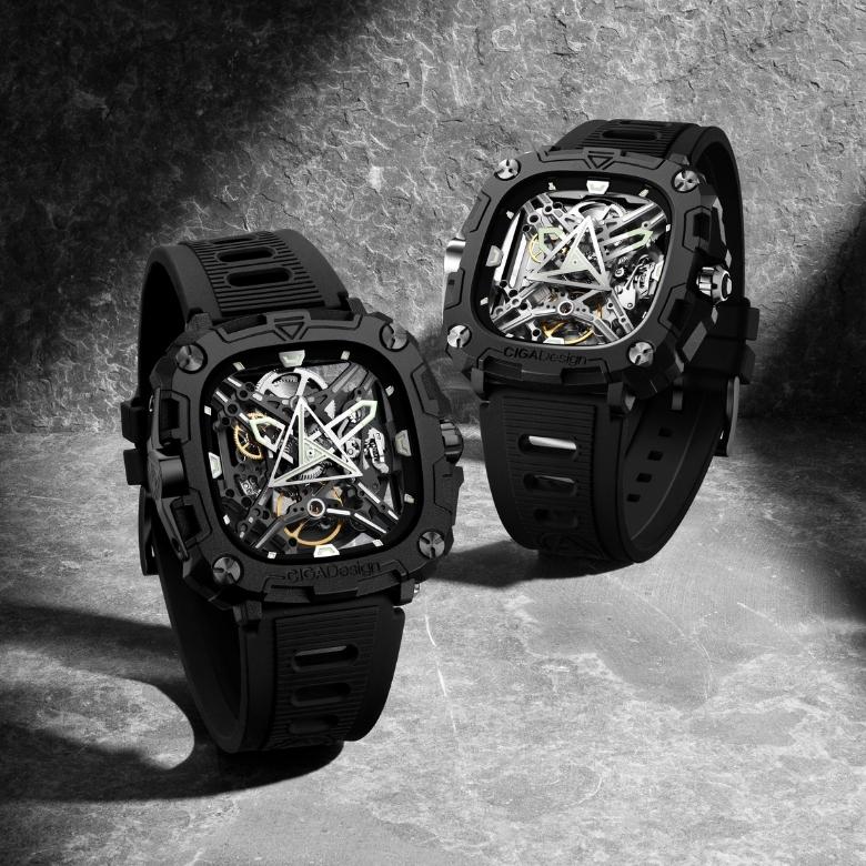 Ciga Design X051-BB01-W5B - Kolekcja Modern Skeleton „Eye of Horus”