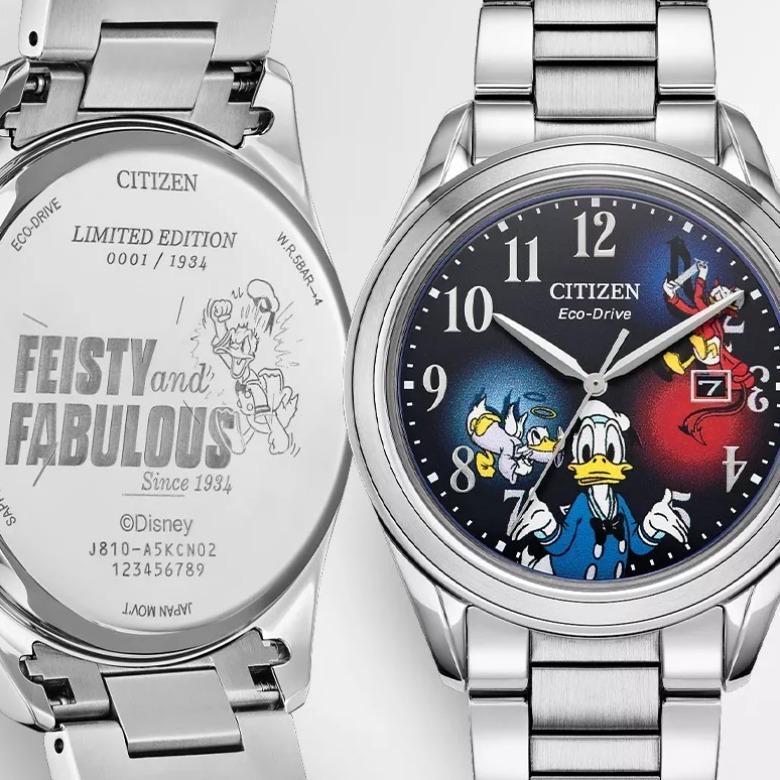 Citizen AW1691-66W - Feisty Donald Duck – limitowana kolekcja z charakterem