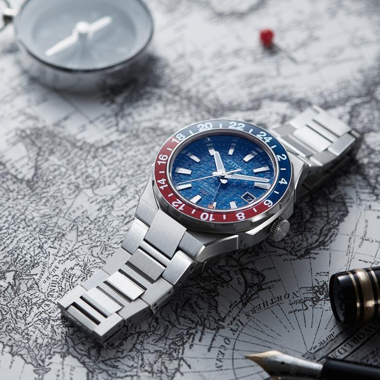 Citizen NB6030-59L - Funkcja GMT