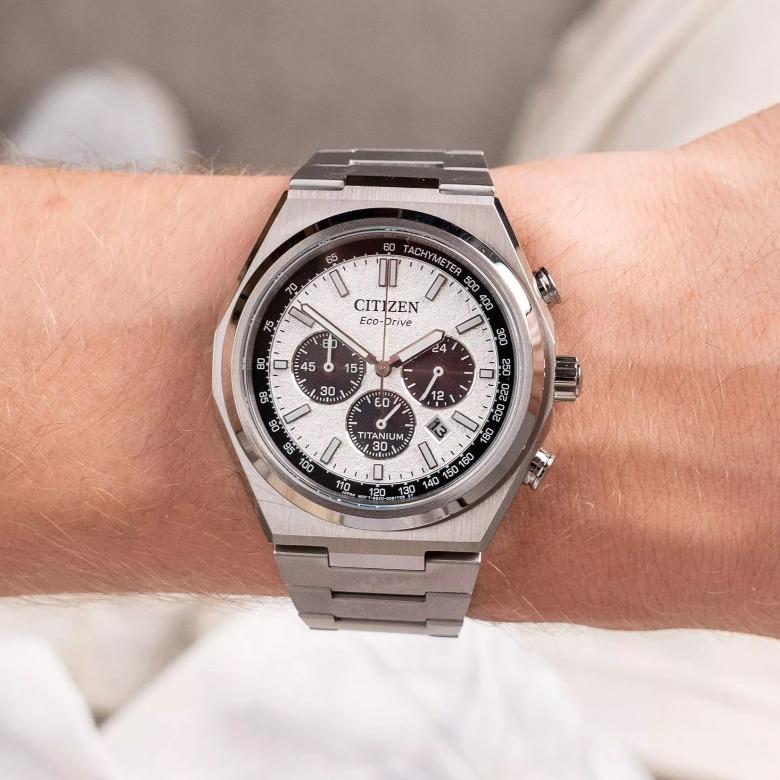 Citizen CA4610-85A - Citizen Super Titanium Eco-Drive – lekkość tytanu, moc światła