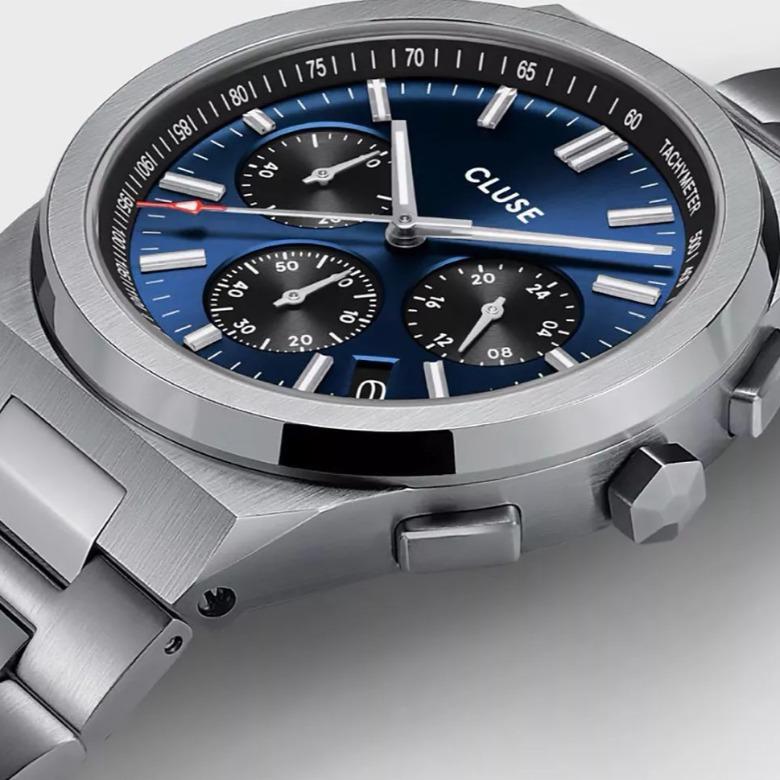 Cluse CW20805 - Cluse – funkcjonalność chronografu i stylowa elegancja
