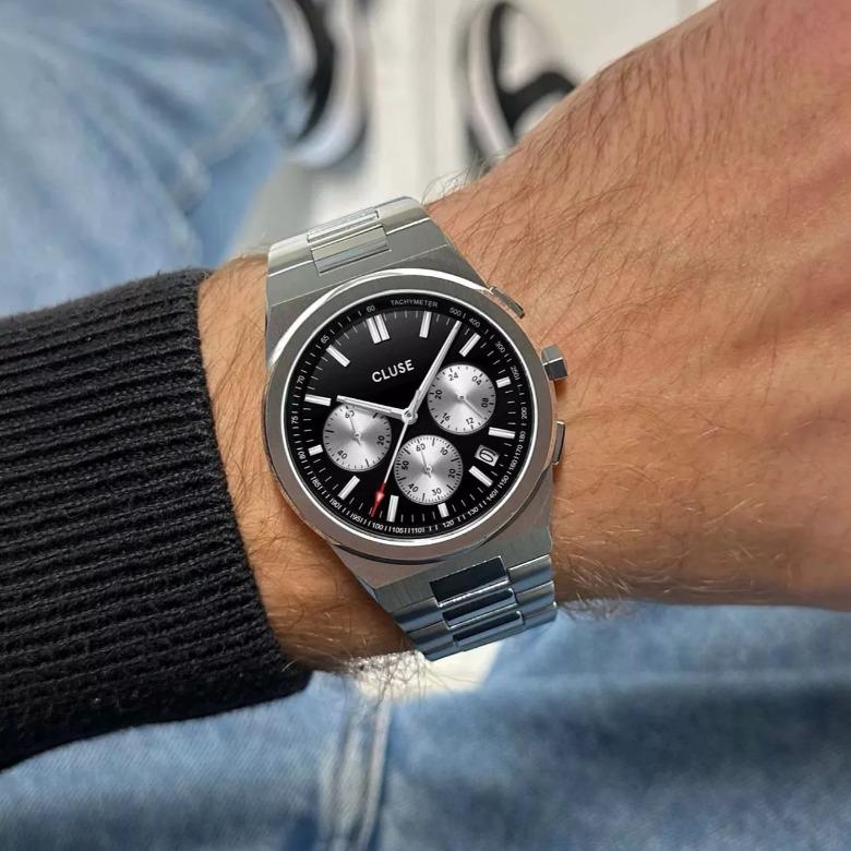 Cluse CW20806 - Cluse Vigoureux Chronograph w sportowym wydaniu