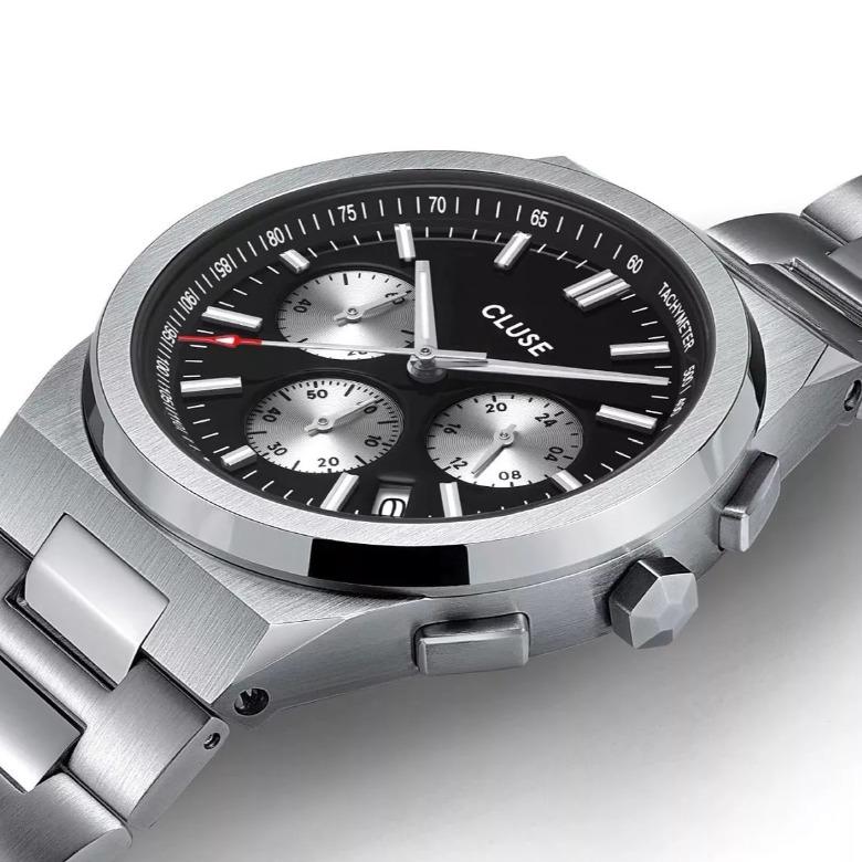 Cluse CW20806 - Cluse – funkcjonalność chronografu i stylowa elegancja