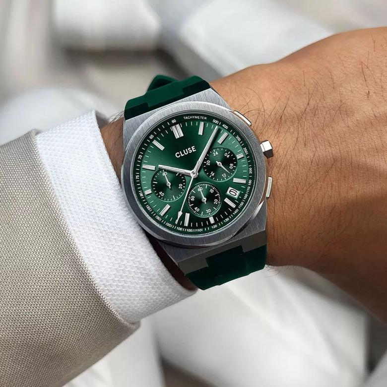 Cluse CW20808 - Cluse Vigoureux Chronograph w sportowym wydaniu