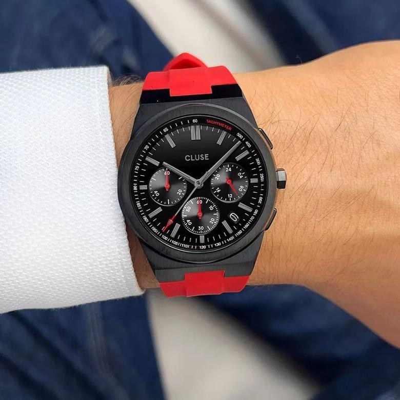 Cluse CW20810 - Cluse Vigoureux Chronograph w sportowym wydaniu