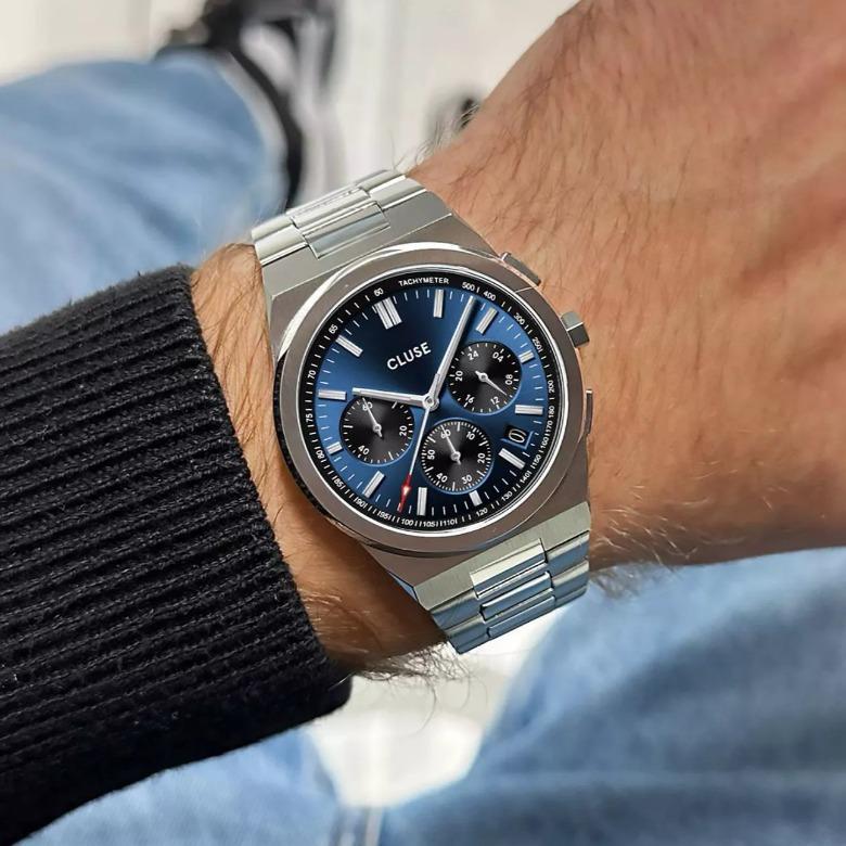 Cluse CW20805 - Cluse Vigoureux Chronograph w sportowym wydaniu