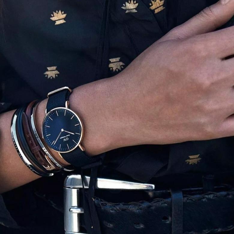 Daniel Wellington DW00100150 - Kolekcja Classic Black Cornwall