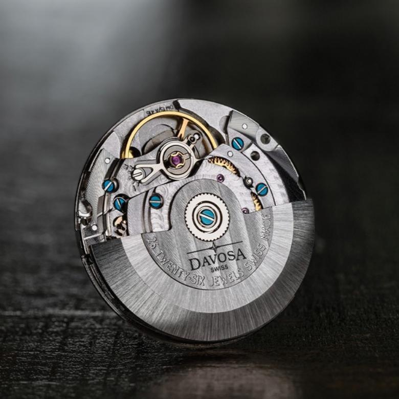 Davosa 161.555.60 - Mechanizm DAV 3021 – szwajcarska konstrukcja oparta na Sellita SW200-1