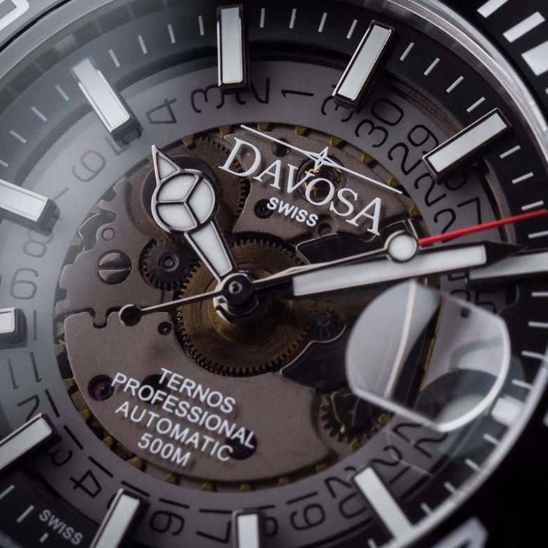 Davosa 161.535.50 - Mechanizm DAV 3021 – szwajcarska konstrukcja oparta na Sellita SW200-1