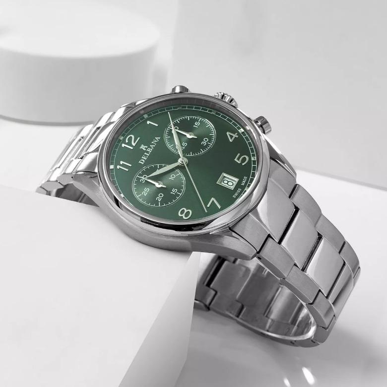 Delbana 41701.754.6.142 - Fiorentino Chronograph od Delbana – elegancja z duchem sportu
