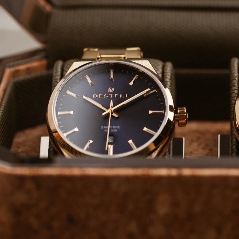 DESTELL AR404-34-204S - DESTELL Aries Sapphire – współczesna klasyka z charakterem