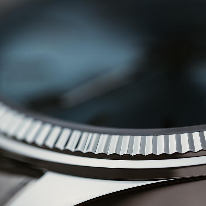 DESTELL LU3854-04-204S - Ząbkowany bezel jako charakterystyczny detal konstrukcyjny