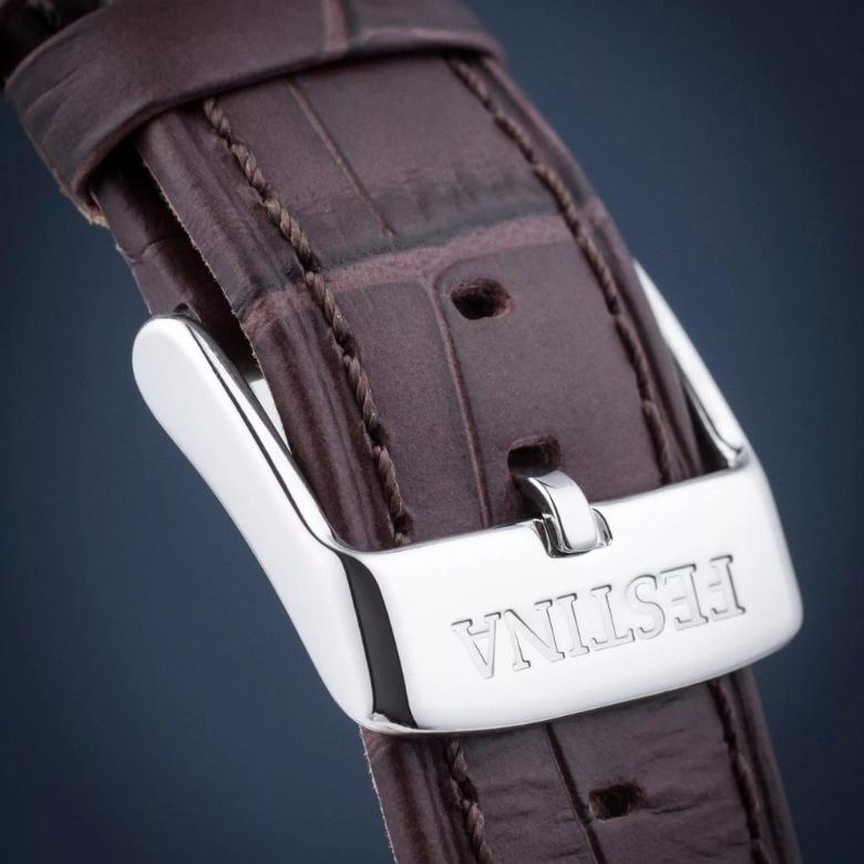Festina F16760/7 - Klasyczny skórzany pasek