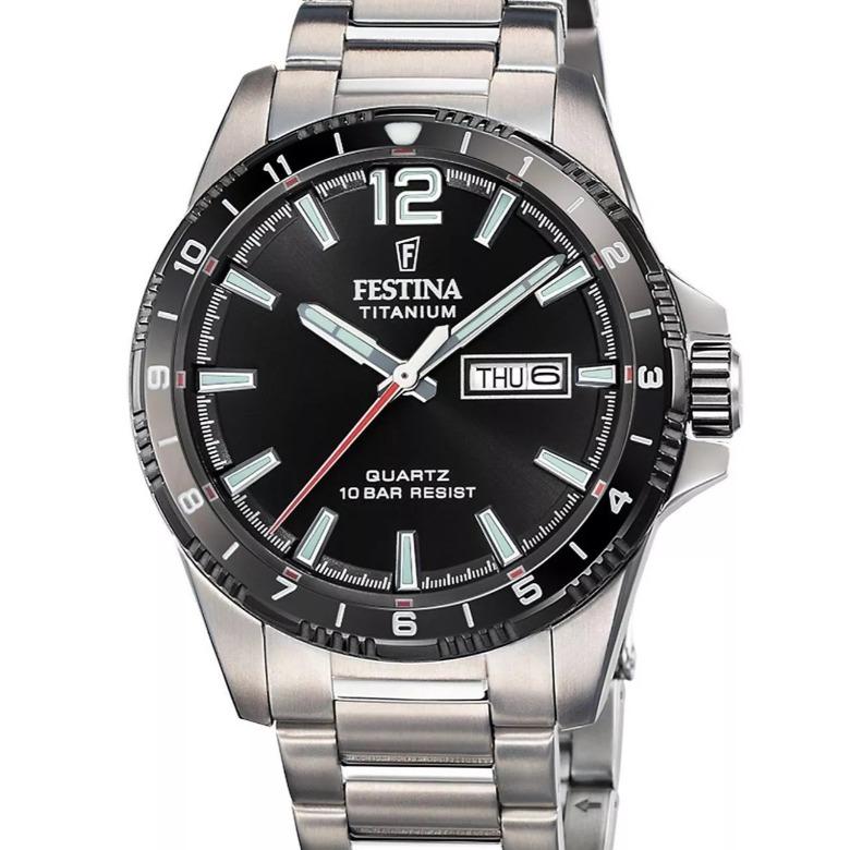 Festina F20698/4 - Datownik Day Date