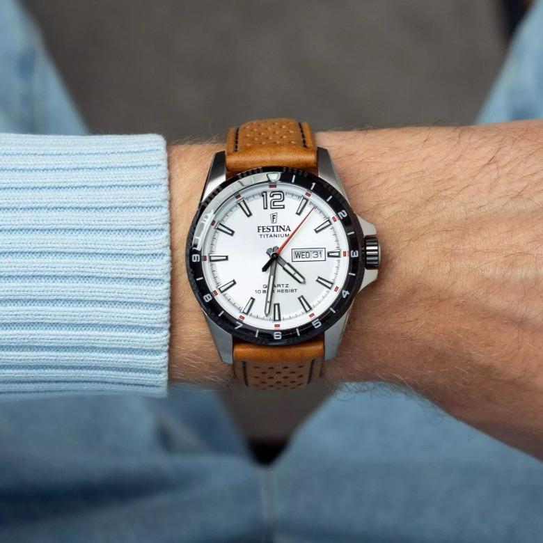 Festina F20699/1 - Titanium Date od Festina – siła tytanu i subtelna elegancja