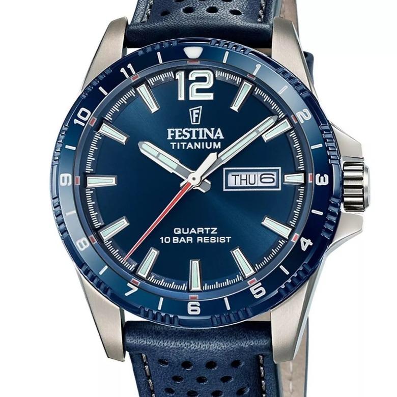 Festina F20699/2 - Titanium Date od Festina – siła tytanu i subtelna elegancja