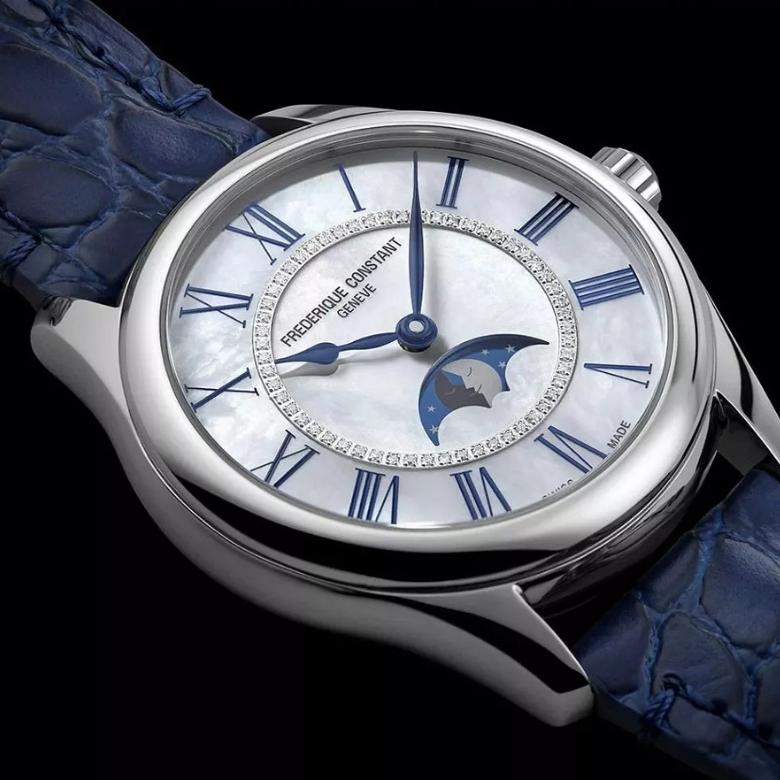 Frederique Constant FC-331MPWND3B6 - Wskaźnik faz księżyca