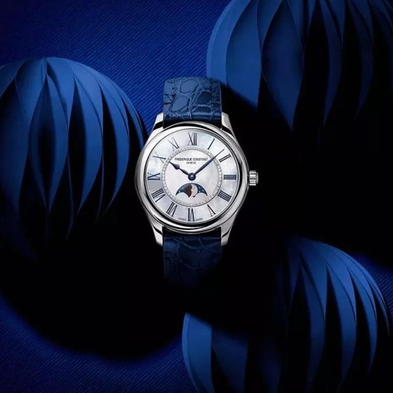 Frederique Constant FC-331MPWND3B6 - Luksusowa elegancja z diamentowym blaskiem