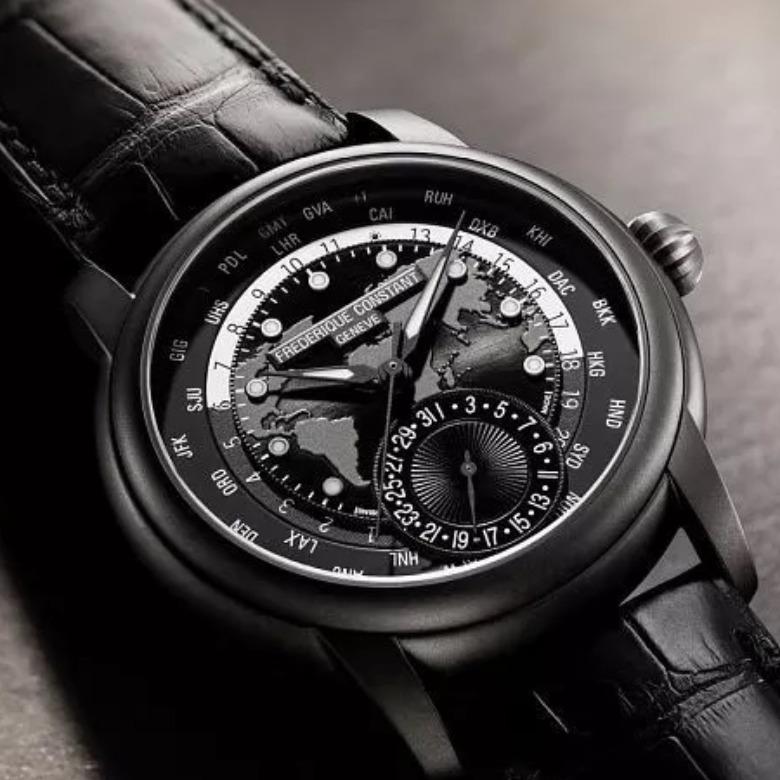 Frederique Constant FC-718NWWM4H6 - Funkcja śledzenia 24 stref czasowych