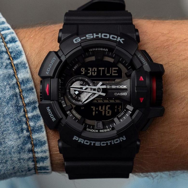 G-SHOCK GA-400-1BER - Szkiełko