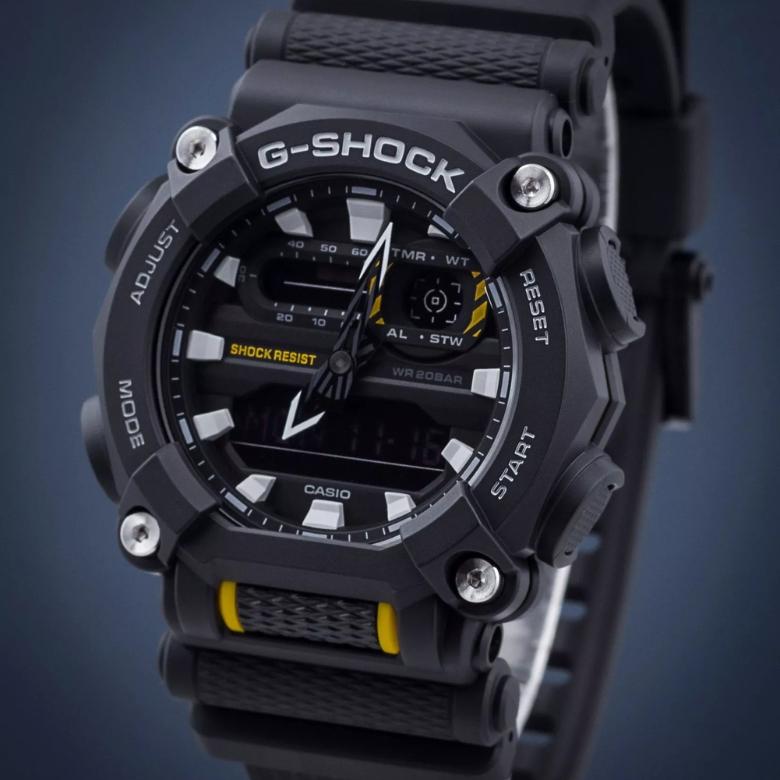 G-SHOCK GA-900-1AER - Szkiełko