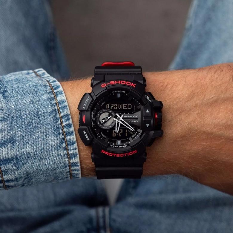 G-SHOCK GA-400HR-1AER - Szkiełko