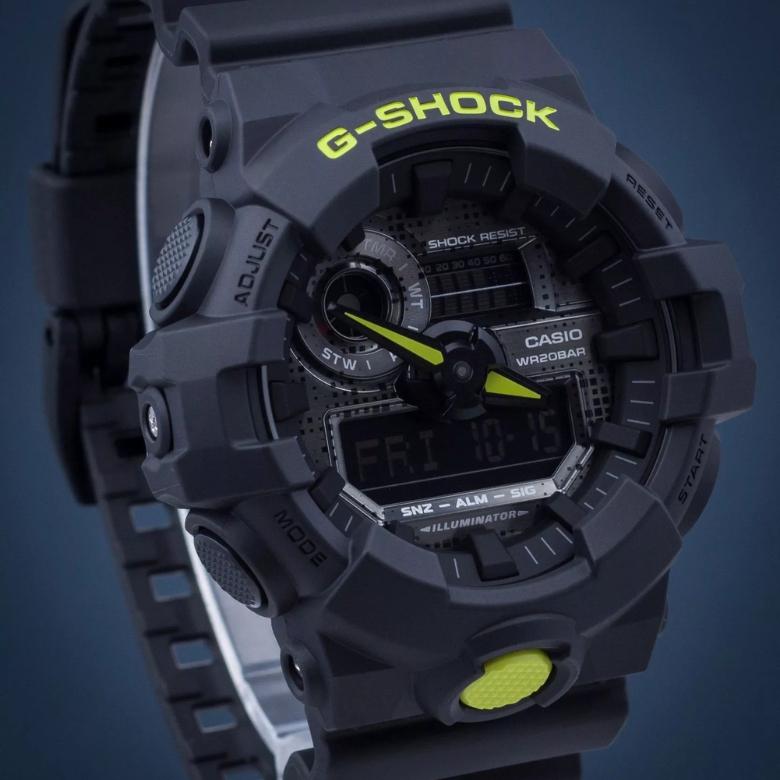 G-SHOCK GA-700RC-1AER - Szkiełko
