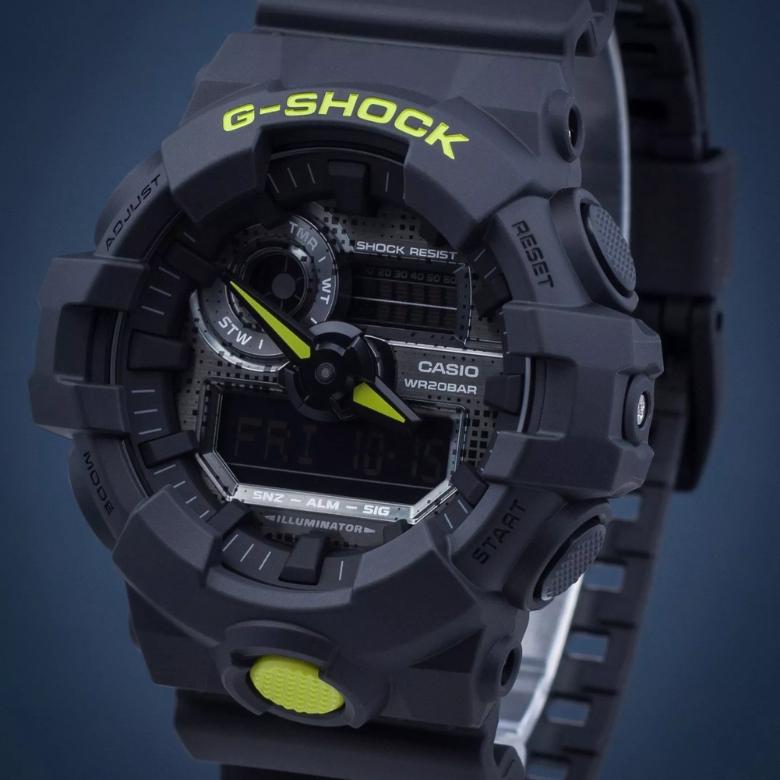G-SHOCK GA-700RC-1AER - Funkcja czasu światowego