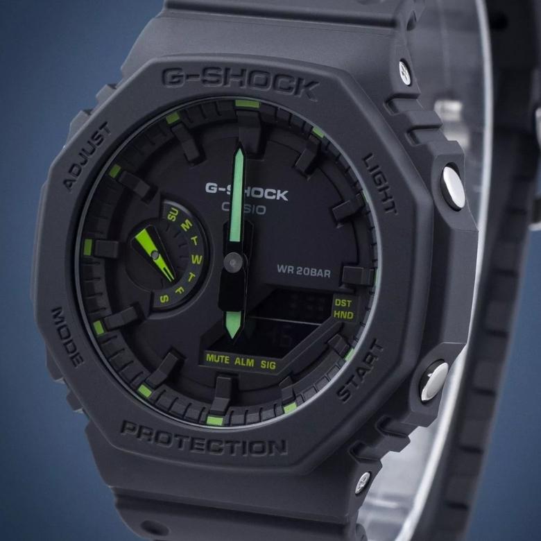 G-SHOCK GA-2100-1A3ER - Kalendarz automatyczny