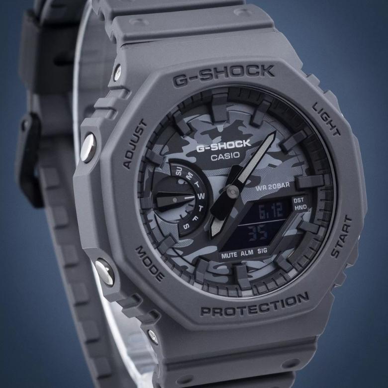 G-SHOCK GA-2100CA-8AER - Szkiełko